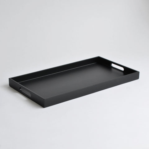 Rectangular Serving Tray, Matt Black