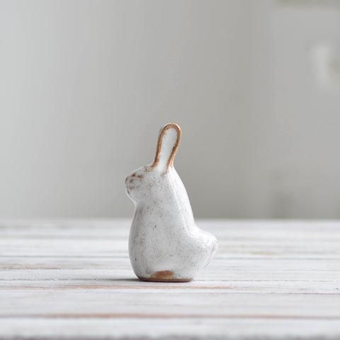 Bunny Sculpture, Mini Snow White