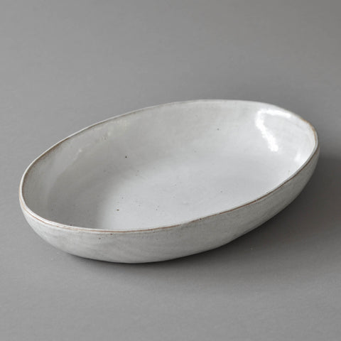 Hand Thrown Oval Dish, XL