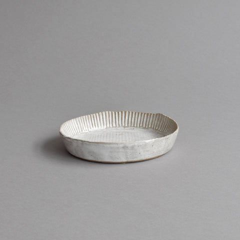 Fluted Quiche Mould, Snow White