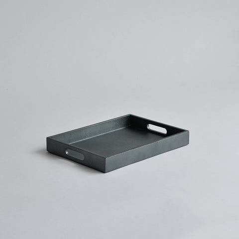 Mini Serving Tray, Matt Smoke Grey