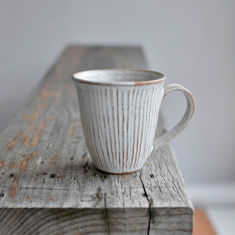 Fluted Forest Tea Mug, Snow White
