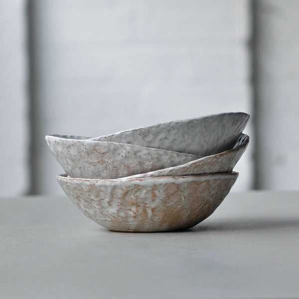 Nom Living - Stoneware Hand Moulded Pasta Bowl, Set of Four