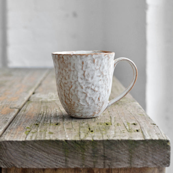 Stoneware Hand Moulded Tea Mug - Nom Living