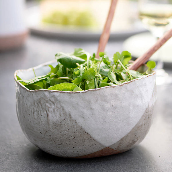 Nom Living - Stoneware Organic Coco Salad Bowl