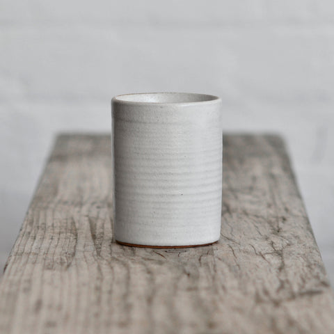 Stoneware Beaker, Snow White
